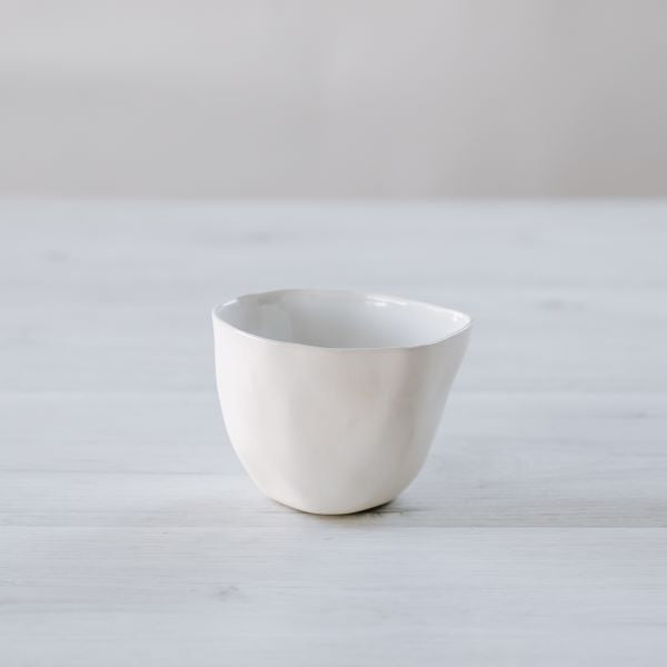 Flax Dip Bowl - White