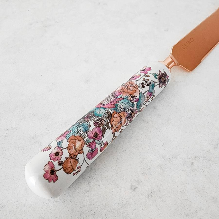 Floral Cheese Knife