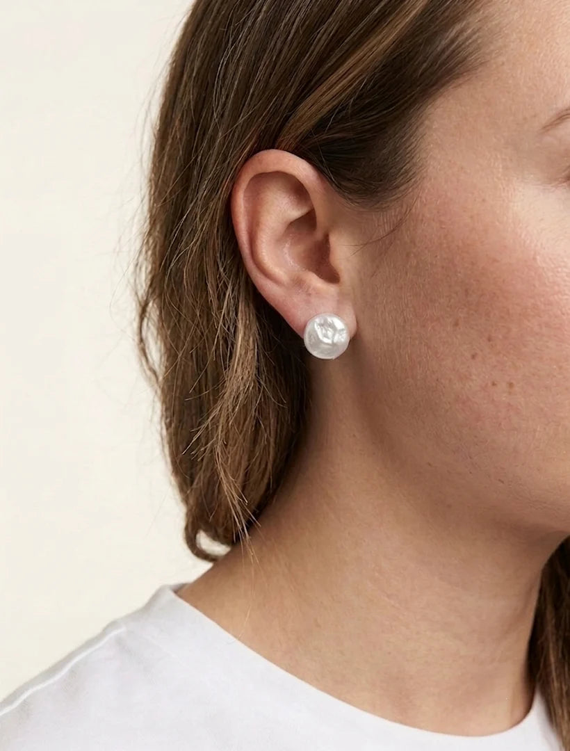 Freshwater Baroque Pearl Studs