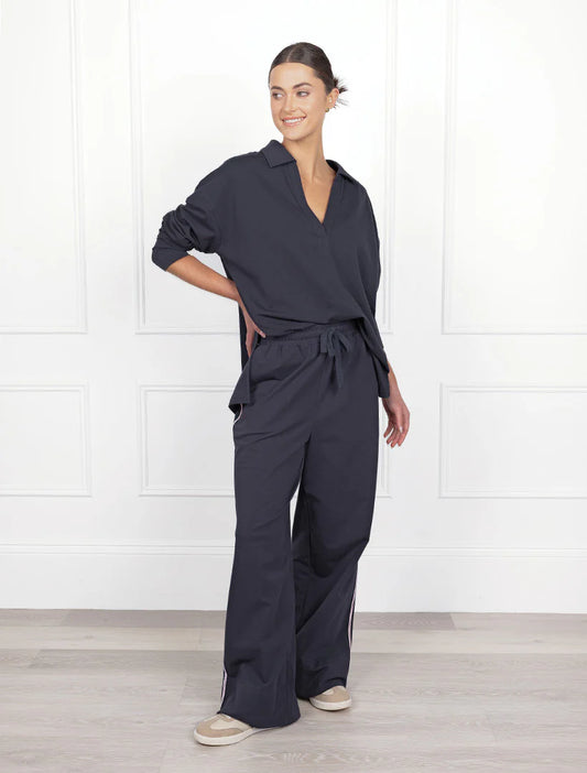 Itinerary Long Sleeve Jersey Navy