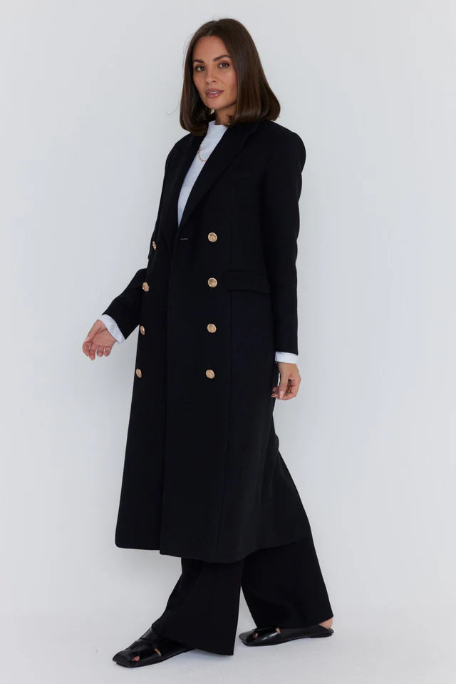 RUSSIAN Coat Black - Medium
