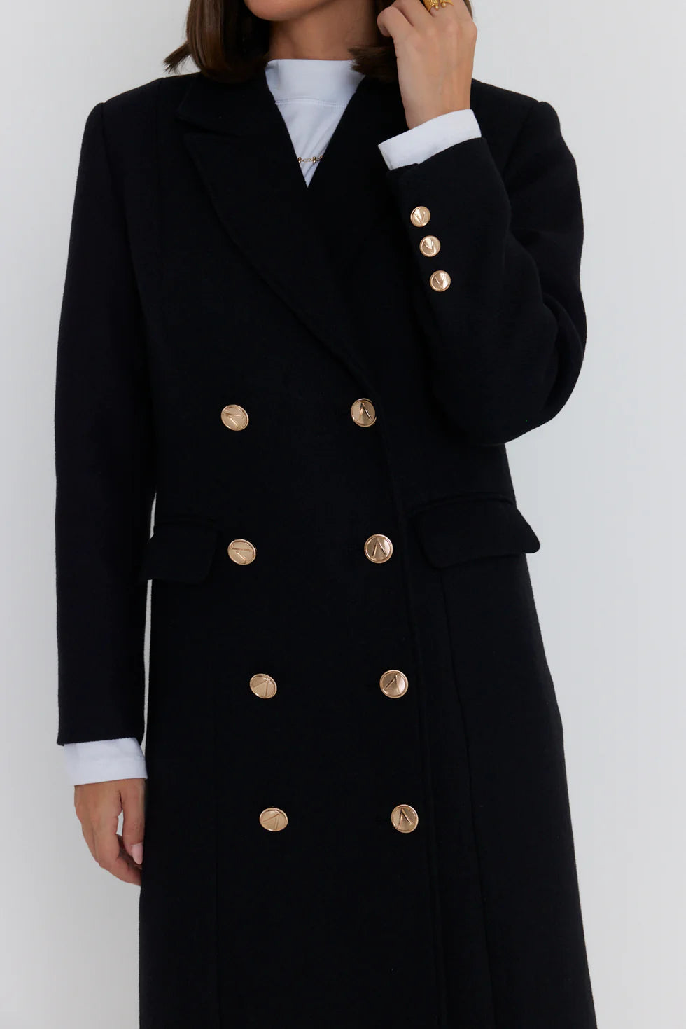 RUSSIAN Coat Black - Medium