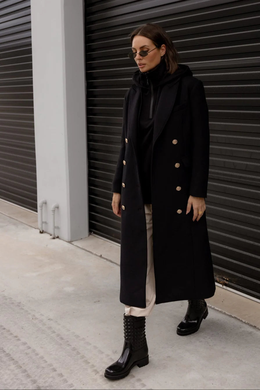 RUSSIAN Coat Black - Medium