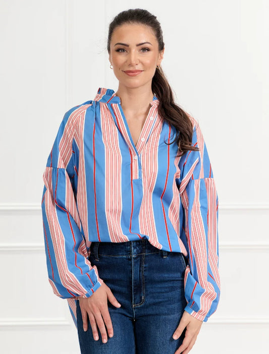 Kell Shirt Brighton Stripe - Free size