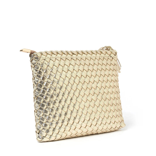 LAVINIA CLUTCH BAG - GOLD