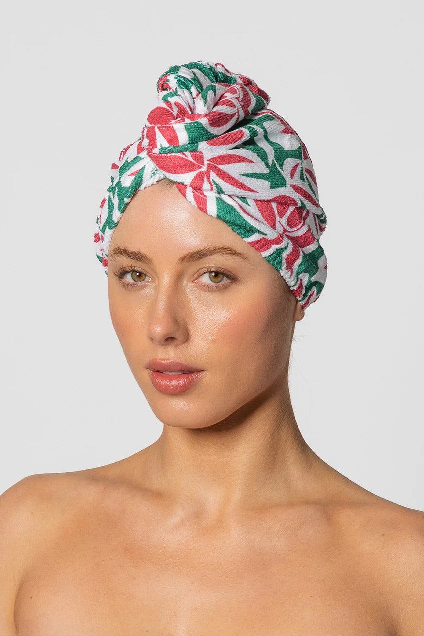 RIVA Hair Towel Wrap in Palazzo