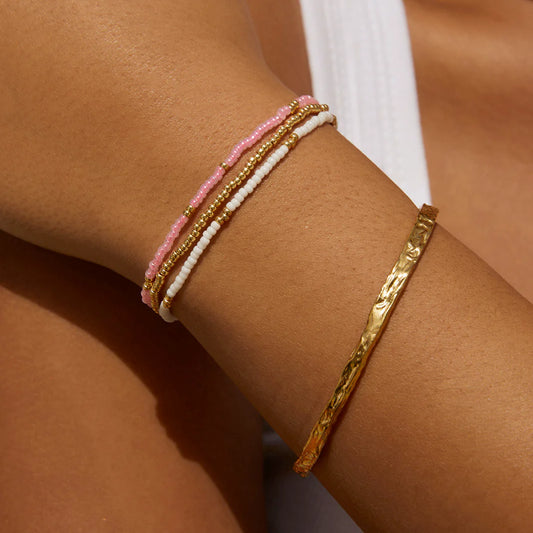 SUNNY BRACELET SET - BERRY