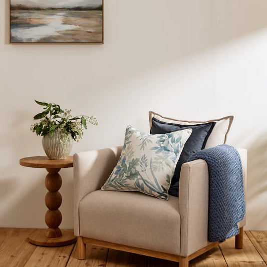 Jarah Blue Throw