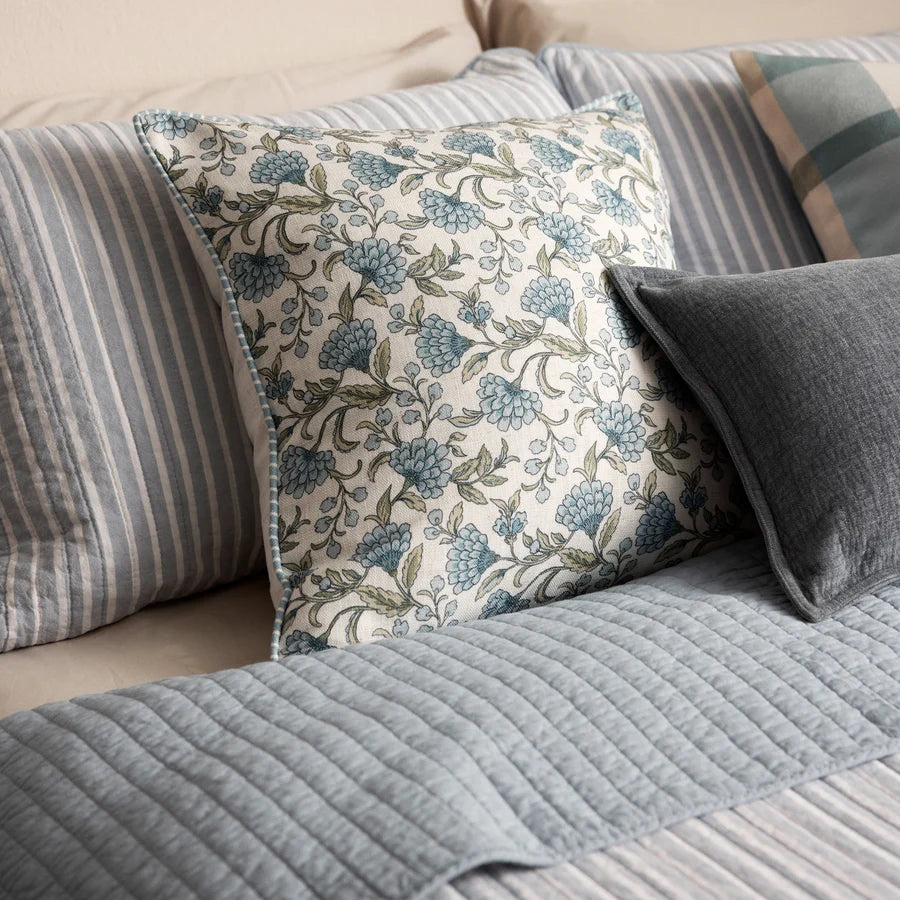 GEORGIA BLUE/GREEN CUSHION