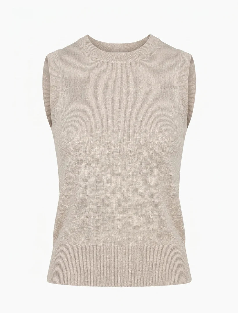 Maya Cotton Cashmere Knit Grey