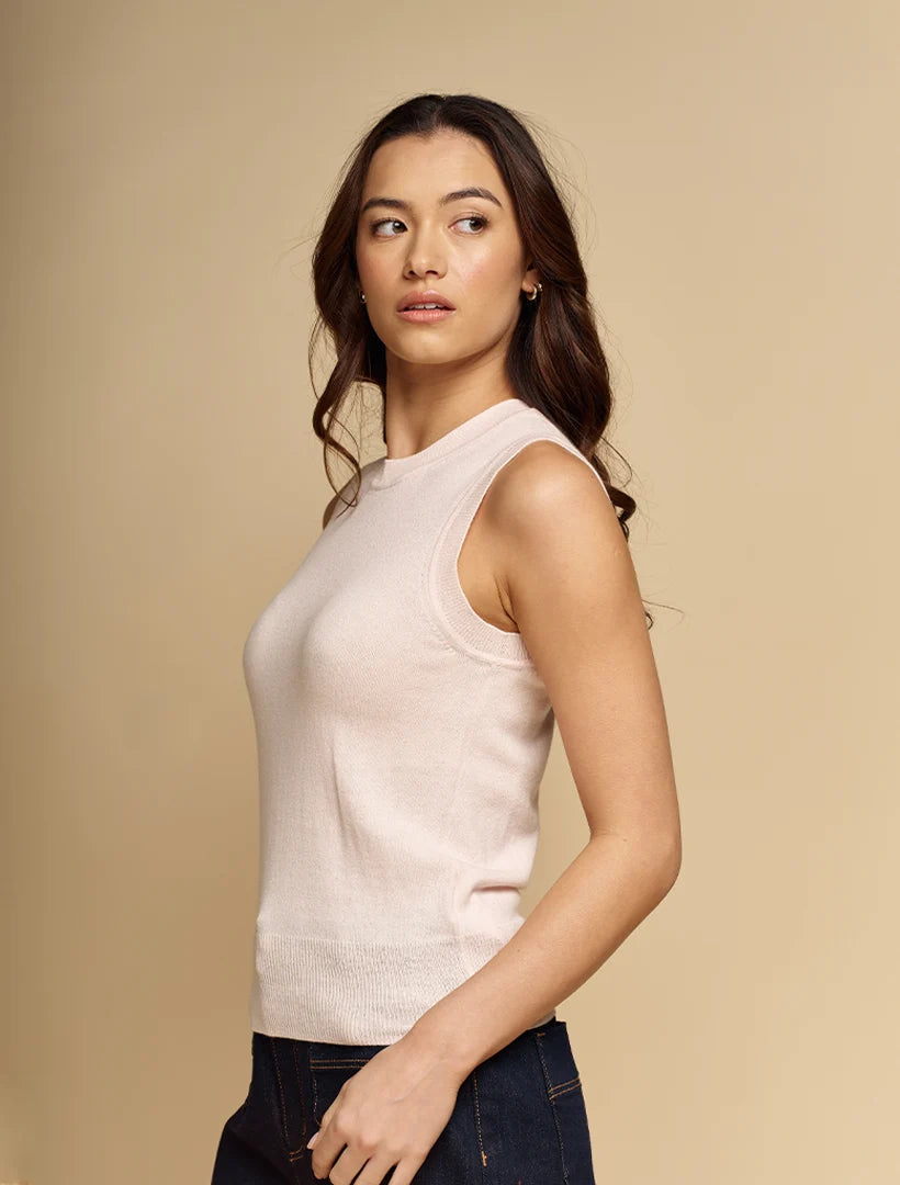 Maya Cotton Cashmere Knit Pink
