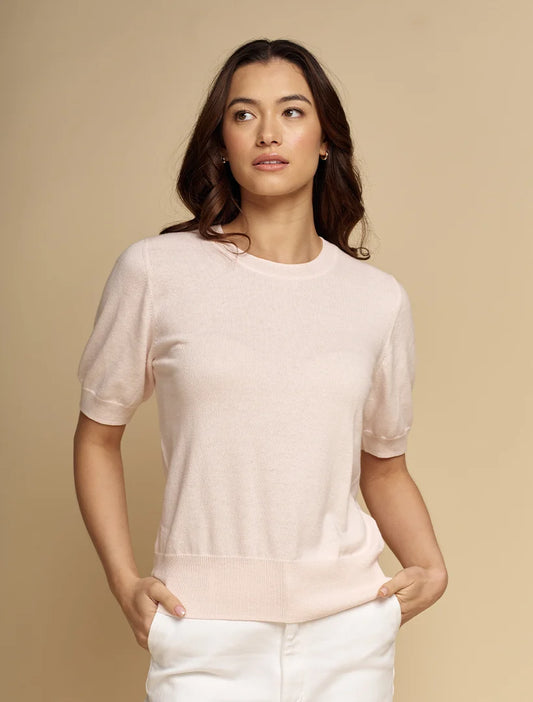 Melissa Cotton Cashmere Knit Pink