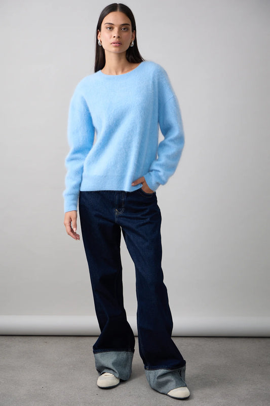 CYRA CREW - MID BLUE