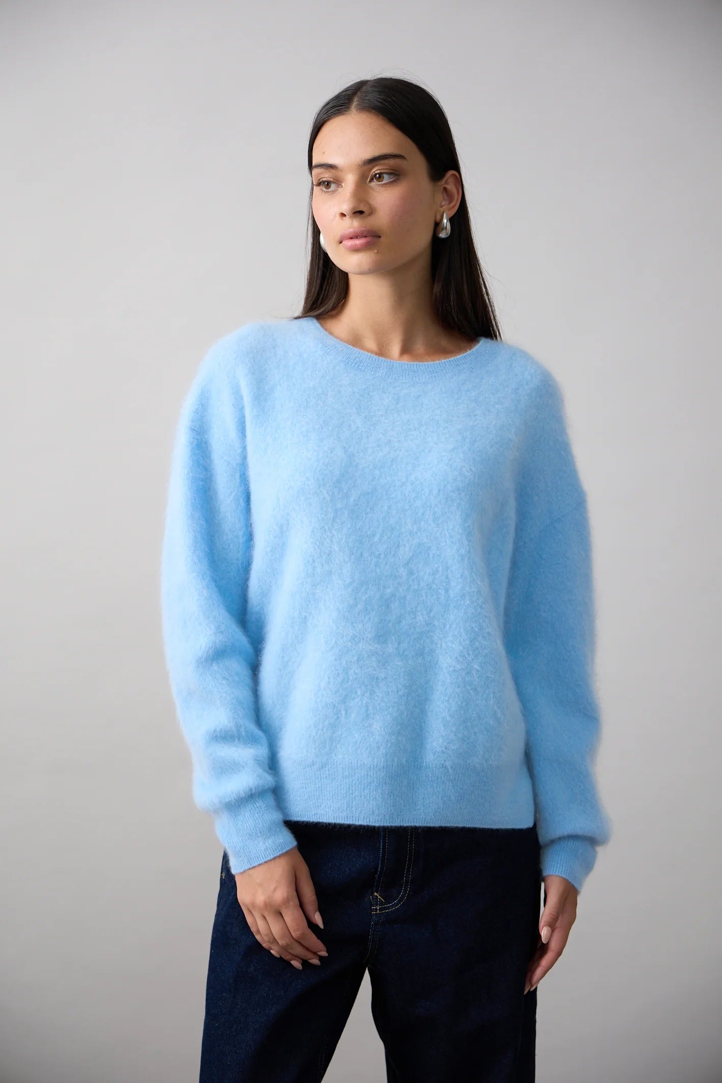 CYRA CREW - MID BLUE