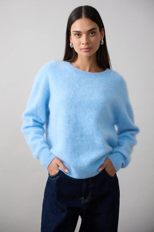 CYRA CREW - MID BLUE