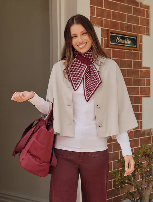 Mia Swing Jacket Stone