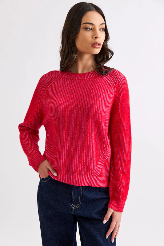 Maxi Sweater - Poppy/Red