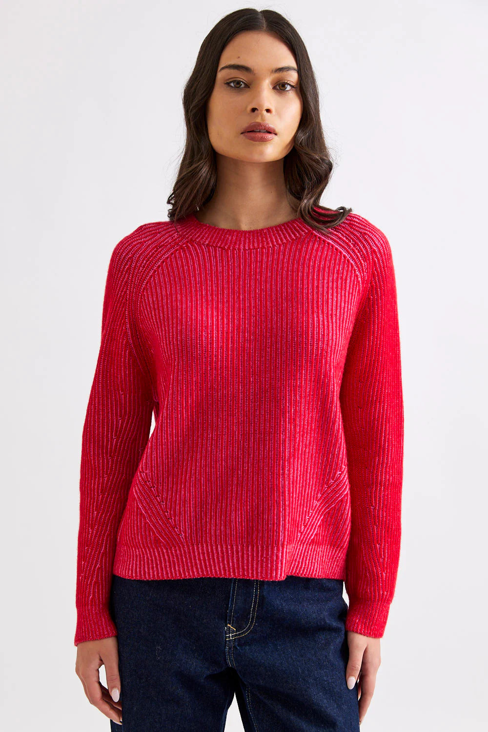 Maxi Sweater - Poppy/Red
