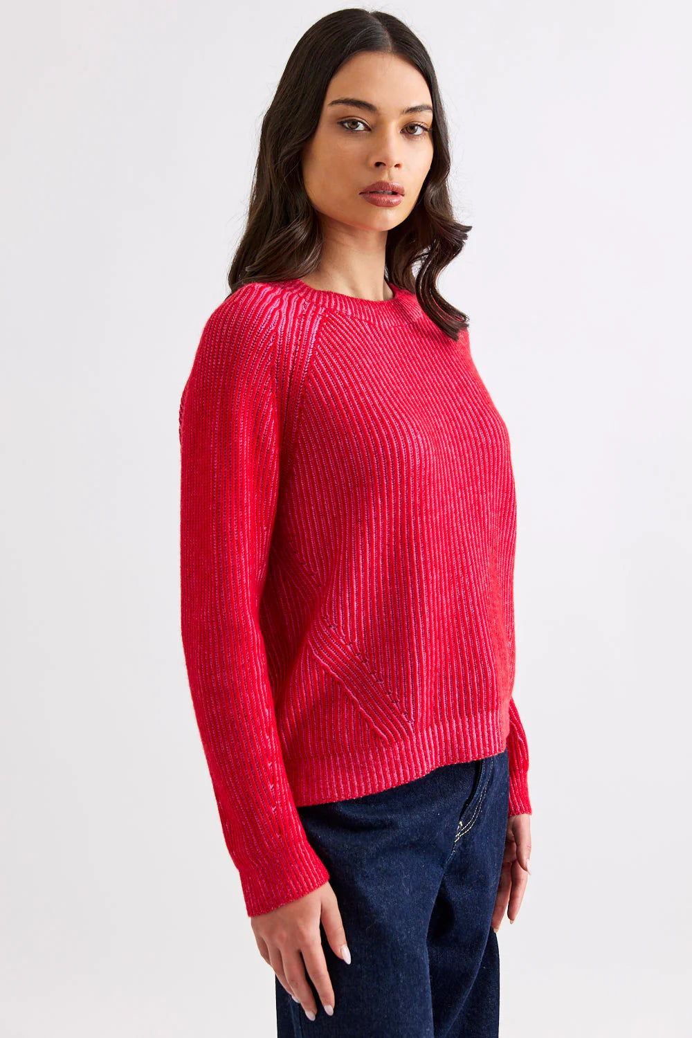 Maxi Sweater - Poppy/Red