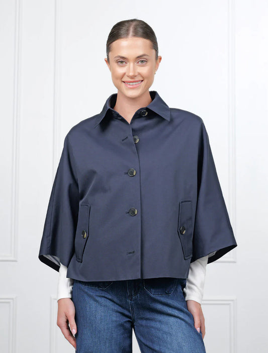Mia Swing Jacket Navy