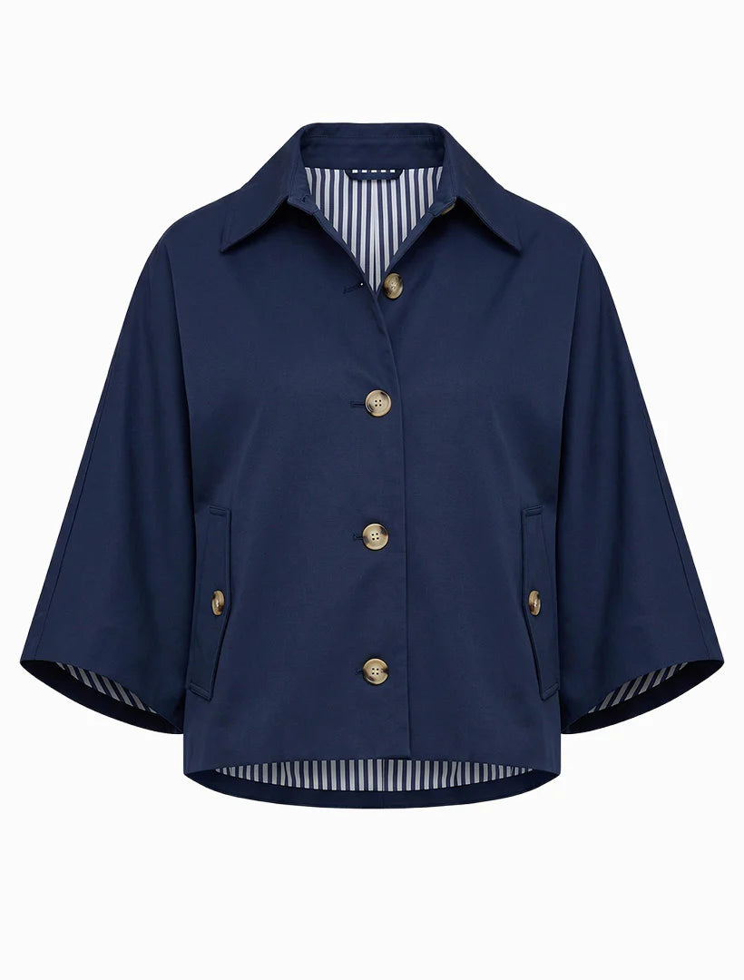 Mia Swing Jacket Navy