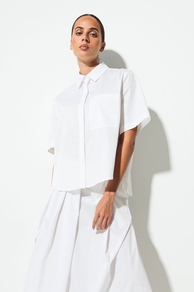 Shirt Vahine White by Lounge the Label