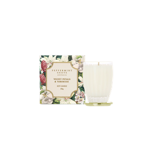 Velvet Petals & Tuberose Mini Soy Candle Card 60g