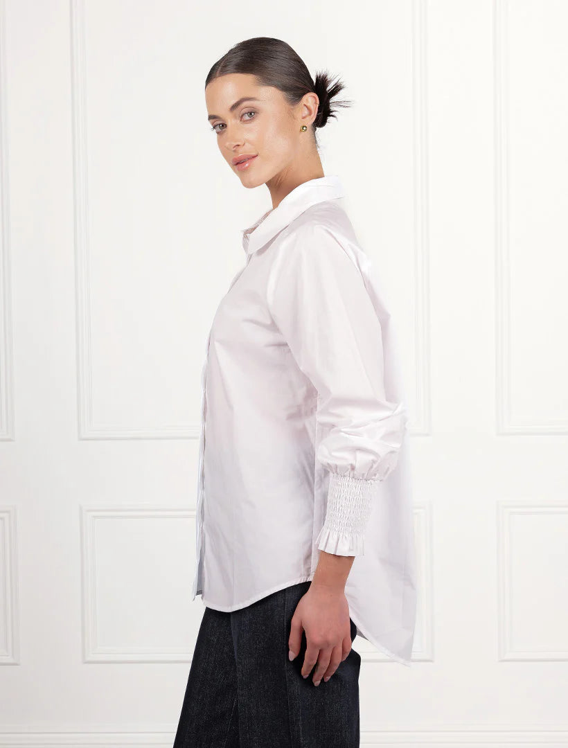 Petal Shirt White
