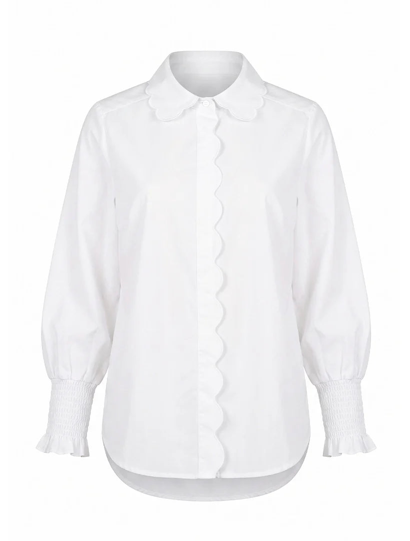 Petal Shirt White