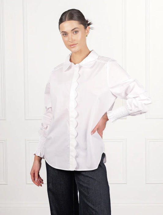 Petal Shirt White
