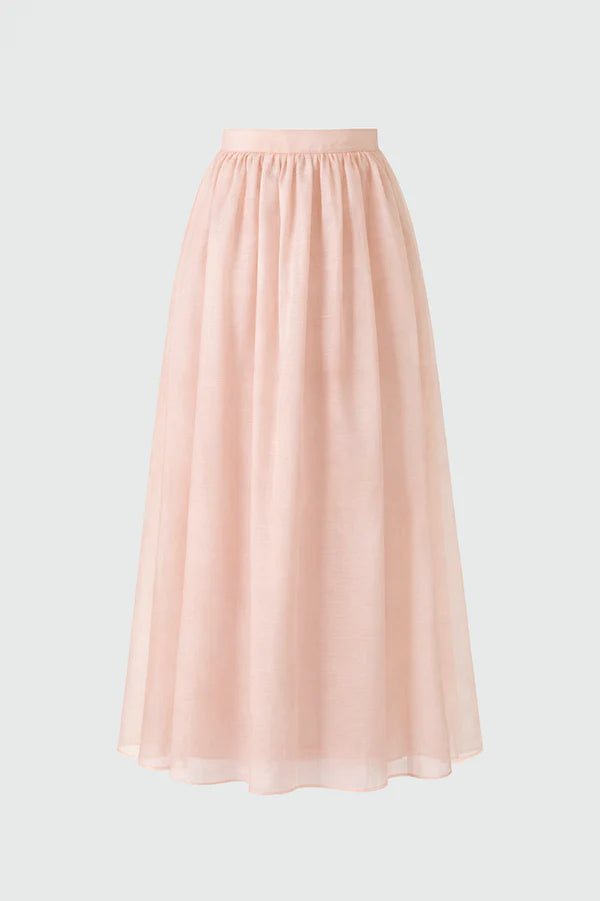 MELINDA MAXI SKIRT - PINK