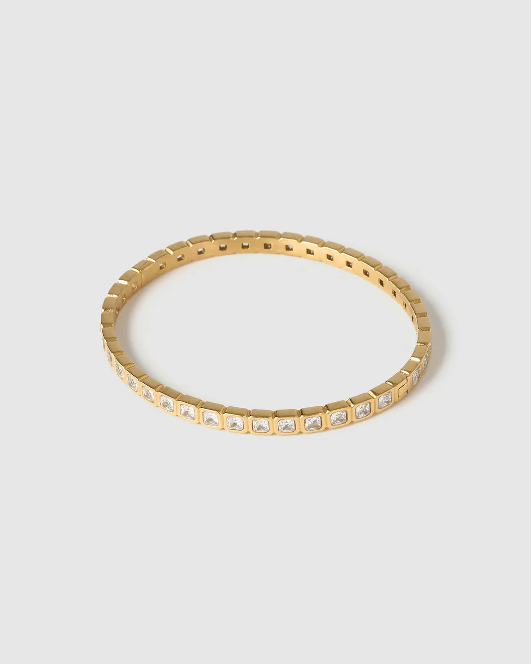 Quinn Gold Cuff - Stone - Small/Medium