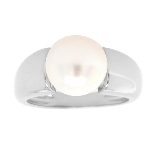 Peyton Freshwater Silver Pearl Ring