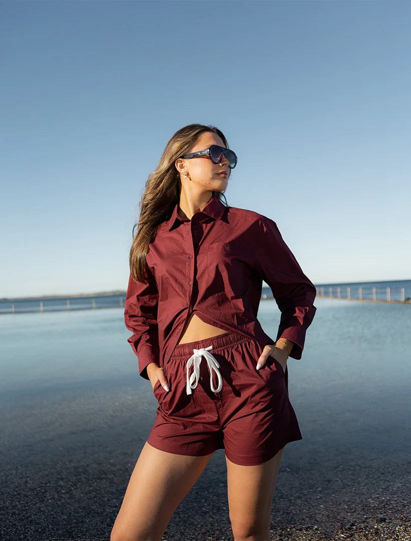 Rafaela Shirt Burgundy