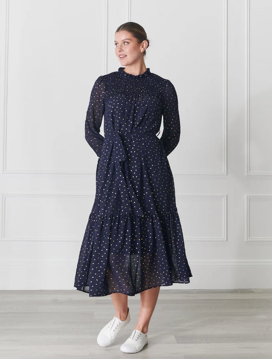 Sally Dress Navy - Size XL