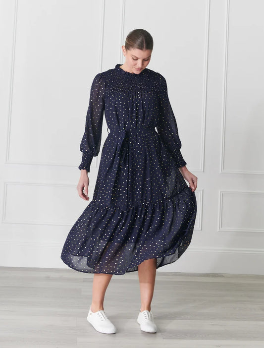 Sally Dress Navy - Size XL