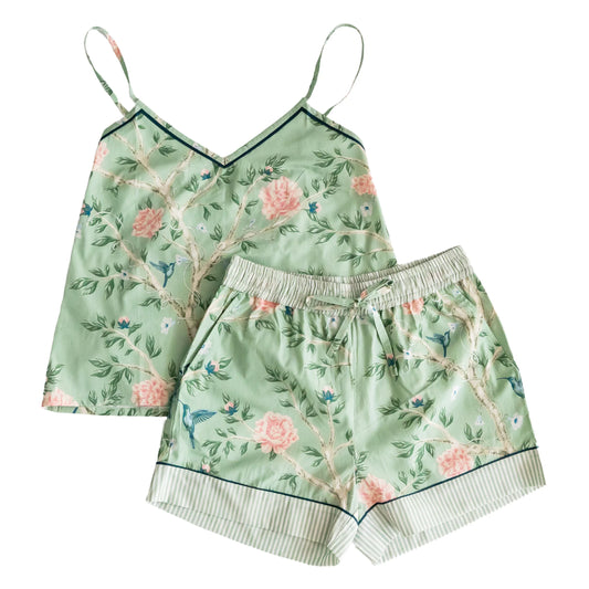 Green Shirley Cami Pyjama Set