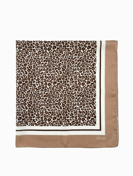 Square Scarf Leopard