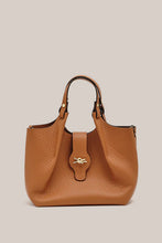 Load image into Gallery viewer, Grace Small East West Tote Tan
