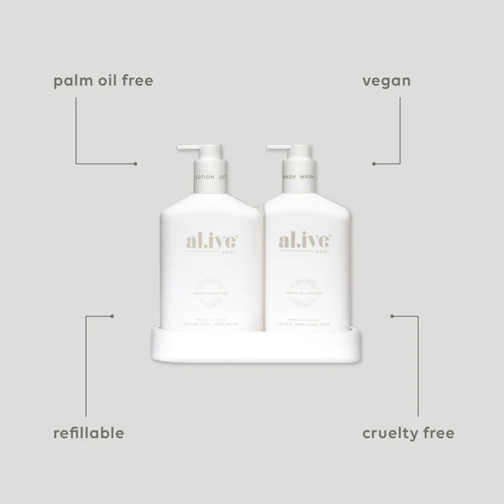 WASH & LOTION DUO - MANGO & LYCHEE
