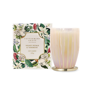 Velvet Petals & Tuberose Soy Candle 370g