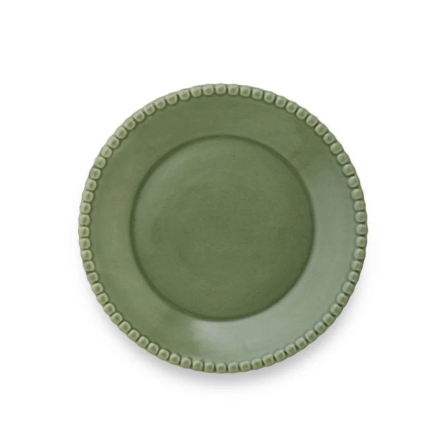 Celeste Green Bobble Side Plate D21.5cm