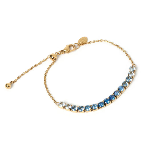 ZALIA GOLD BRACELET - SAPPHIRE