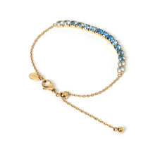 Load image into Gallery viewer, ZALIA GOLD BRACELET - SAPPHIRE
