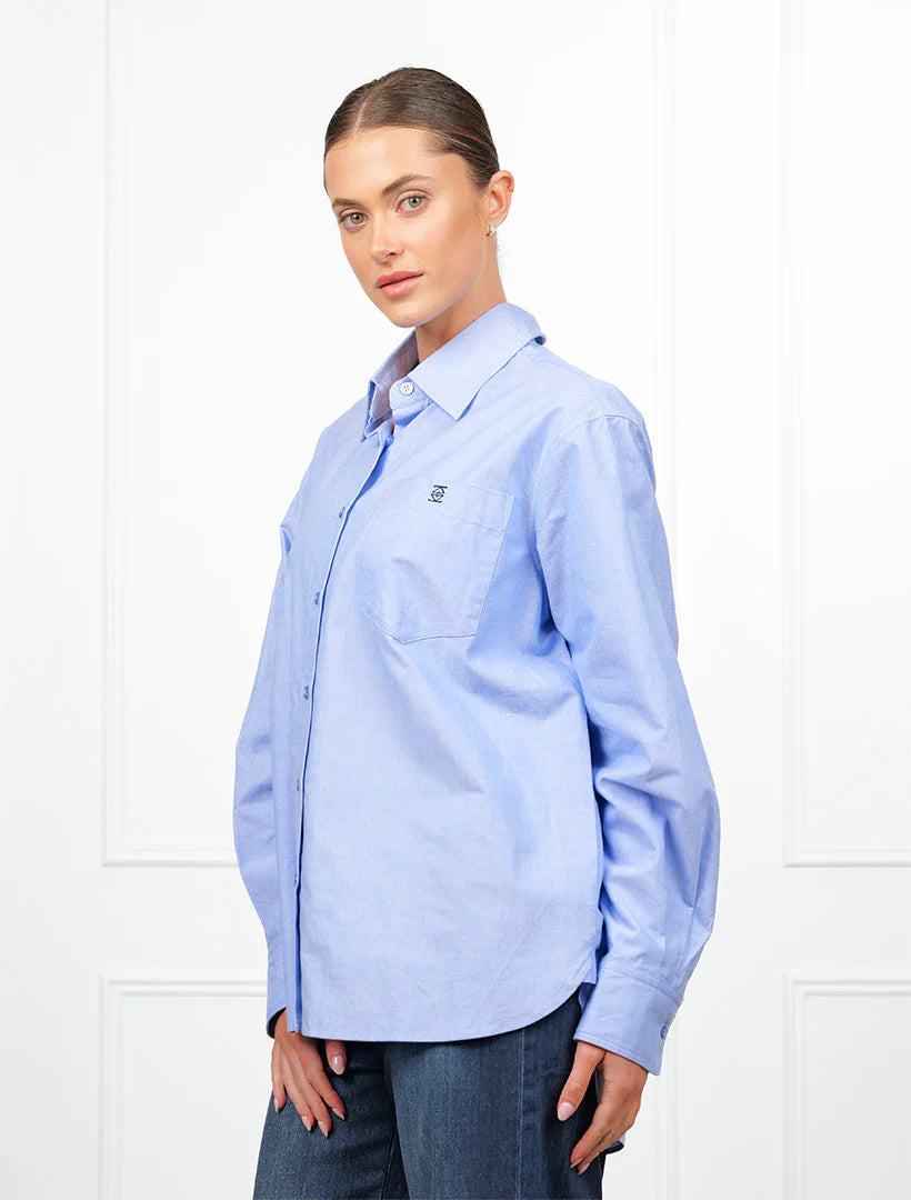 Boyfriend Shirt - Sky