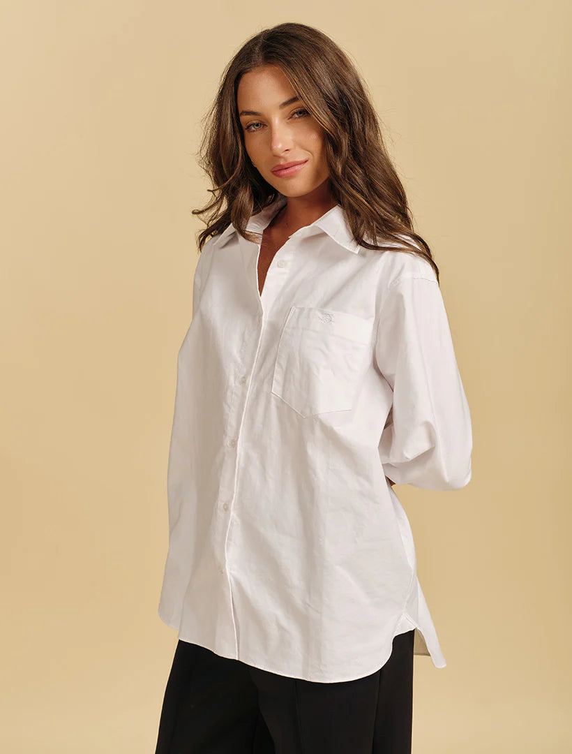 Boyfriend Shirt - White