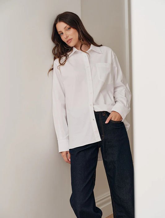 Boyfriend Shirt - White