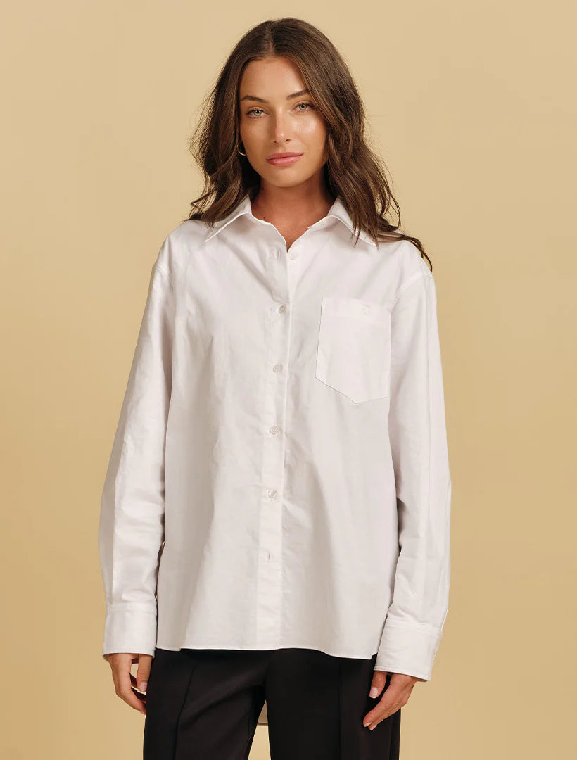 Boyfriend Shirt - White