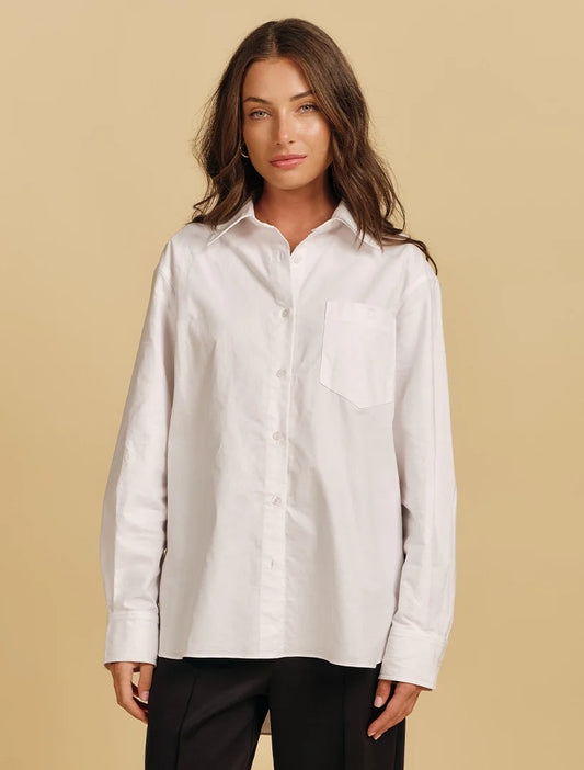 Boyfriend Shirt - White