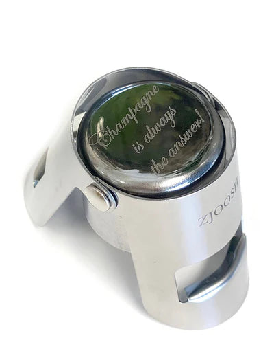 Champagne Stopper Silver